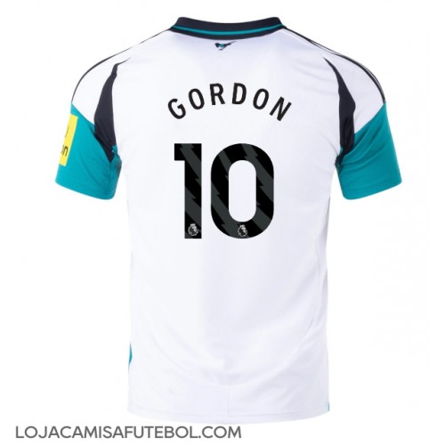 Camisa de Futebol Newcastle United Anthony Gordon #10 Equipamento Alternativo 2024-25 Manga Curta
